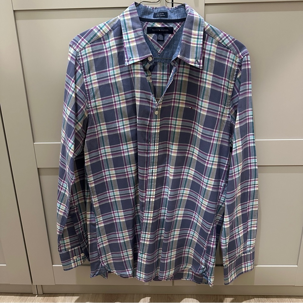 Tommy Hilfiger Men's Multicolor Plaid Shirt